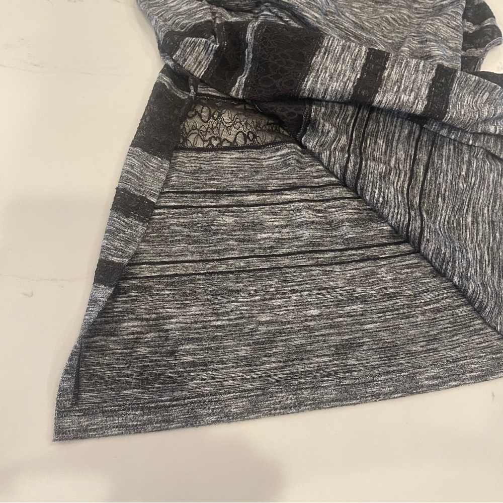 NWOT Free People black and grey maxi dress - Picture 7 of 13